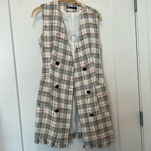Zara plaid dress